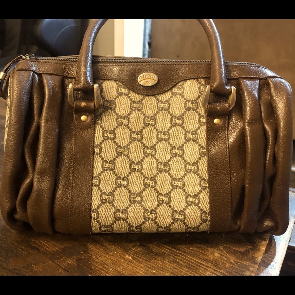 Vintage Gucci plus Boston bag